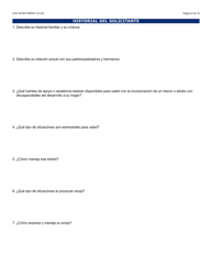 Formulario LCR-1031B-S Hogar De Desarrollo Para Menores O Adultos Guia De Evaluacion Del Cuidador - Arizona (Spanish), Page 2
