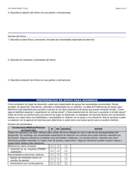 Formulario LCR-1031B-S Hogar De Desarrollo Para Menores O Adultos Guia De Evaluacion Del Cuidador - Arizona (Spanish), Page 7