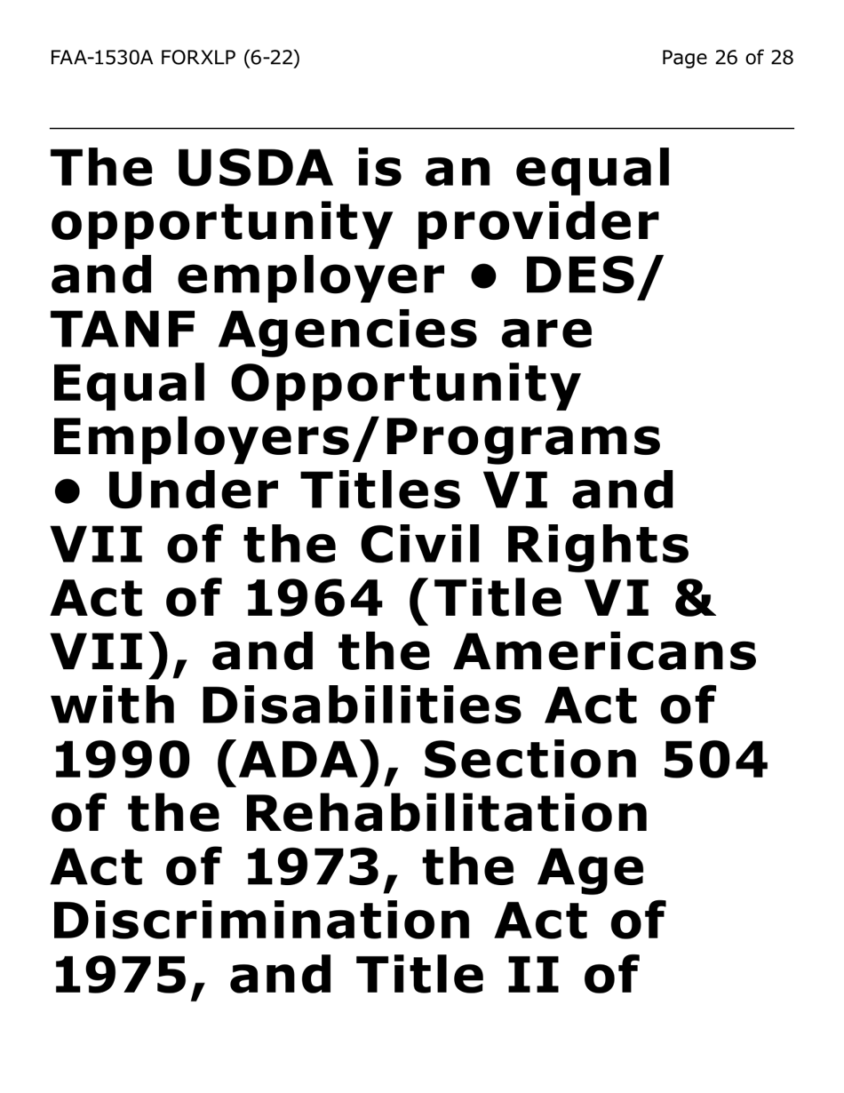 Form FAA-1530A-XLP Abawd Participation and Referral - Extra Large Print - Arizona, Page 26