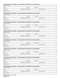 Form MEDCO-13 (BWC-3913) Application for Provider Enrollment and Certification - Ohio, Page 7