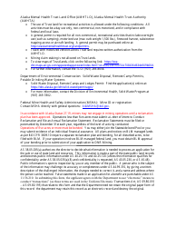 Form 102-4071 Application for Permits to Mine in Alaska (Apma) - Alabama, Page 5