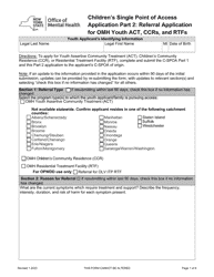 Children&#039;s Single Point of Access Application With Rtf Consent - Monroe County, New York, Page 10
