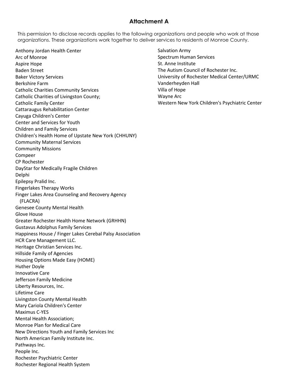 Childrens Single Point of Access Application With Rtf Consent - Monroe County, New York, Page 6