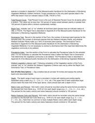 Bordering Vegetated Wetland Determination Form - Massachusetts, Page 5