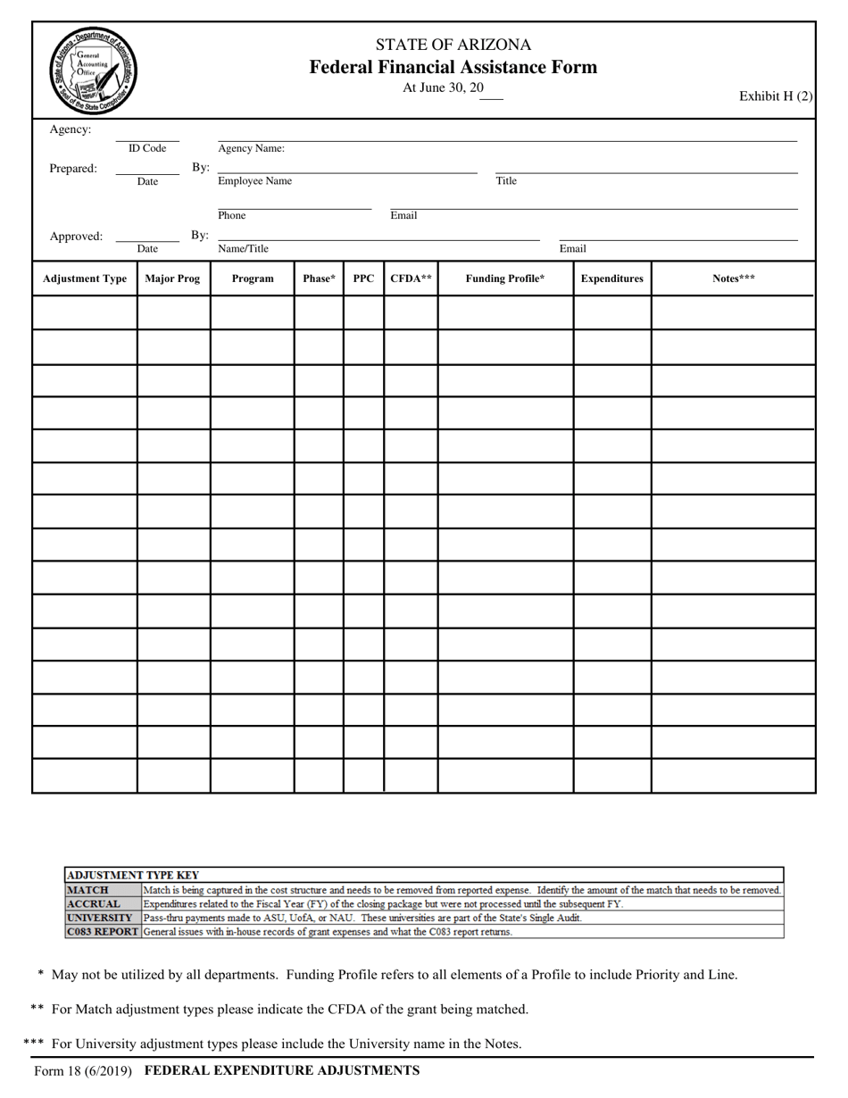 Form 18 Exhibit H(2) - Fill Out, Sign Online and Download Fillable PDF ...