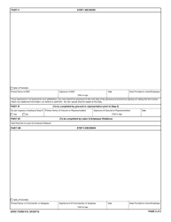 AFMC Form 913 Standard Grievance Form, Page 2