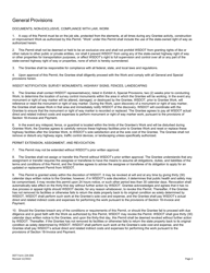 DOT Form 224-036 Subterranean Monitoring Devices Permit - Washington, Page 2