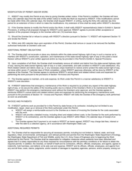 DOT Form 224-036 Subterranean Monitoring Devices Permit - Washington, Page 3