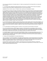 DOT Form 224-036 Subterranean Monitoring Devices Permit - Washington, Page 4