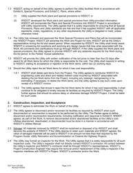 DOT Form 224-062 Utility Construction Agreement - Work by Wsdot - Utility Cost - Washington, Page 2