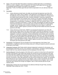 DOT Form 224-071 Utility Construction Agreement - Work by Wsdot - Shared Cost - Washington, Page 6