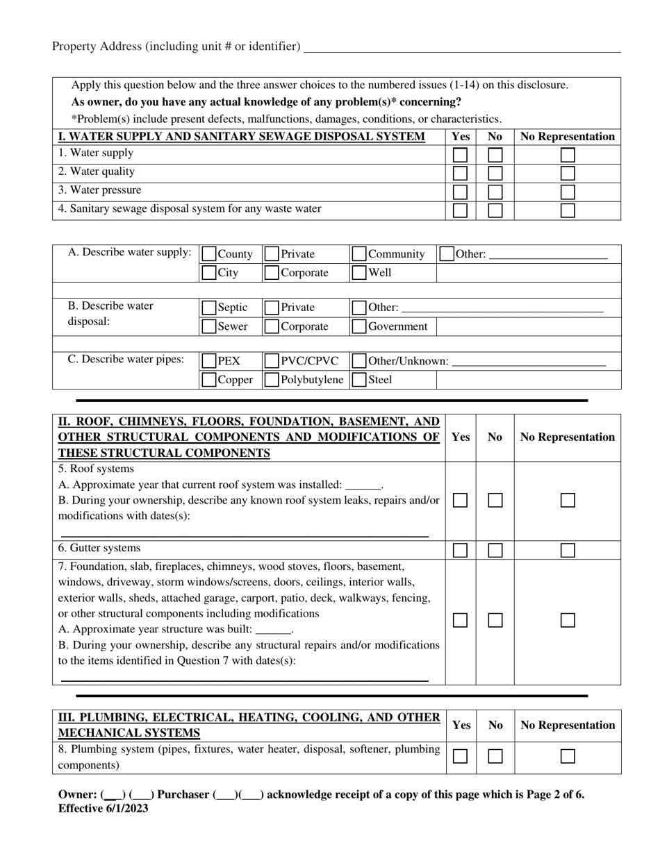 south-carolina-residential-property-condition-disclosure-statement