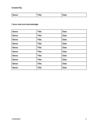 Individualized Health Plan Blank Template - Oklahoma, Page 3