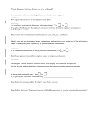 Targeted Brownfields Assessment Assistance Application - Montana, Page 2