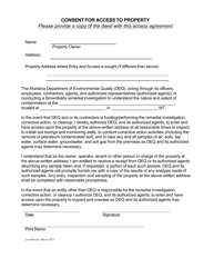 Targeted Brownfields Assessment Assistance Application - Montana, Page 4