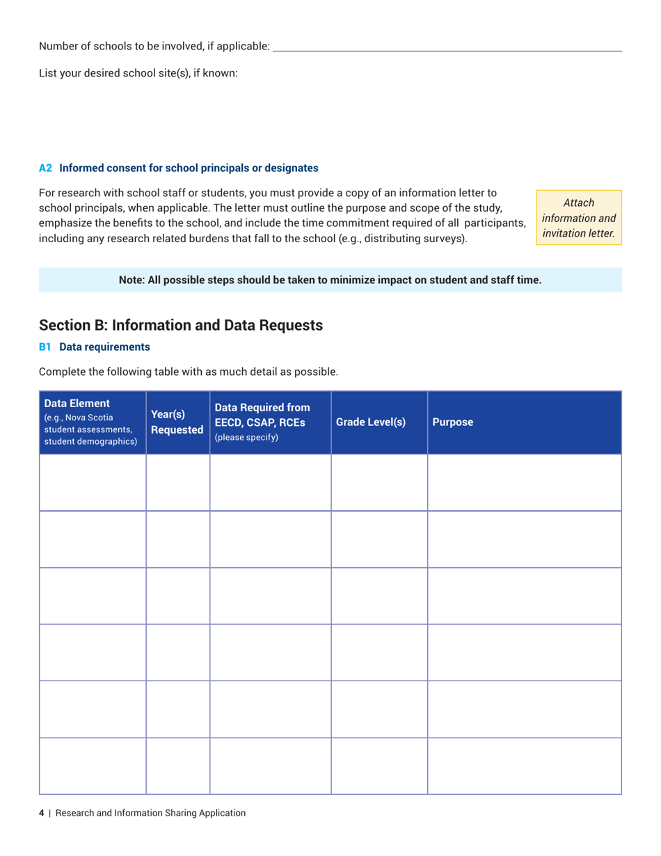 Research and Information Sharing Application - Nova Scotia, Canada, Page 6
