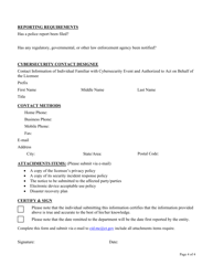 Cybersecurity Reporting Form - Connecticut, Page 4