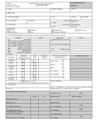 Form AO435 Transcript Order - Nevada