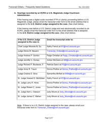 Form AO435 Transcript Order - Nevada, Page 5