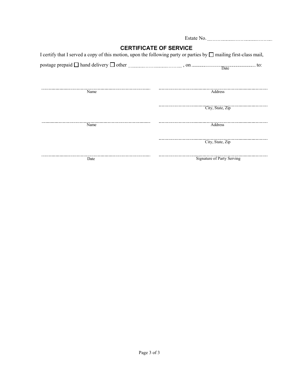 Motion for Remote Proceeding or to Appear Remotely - Howard County, Maryland, Page 3