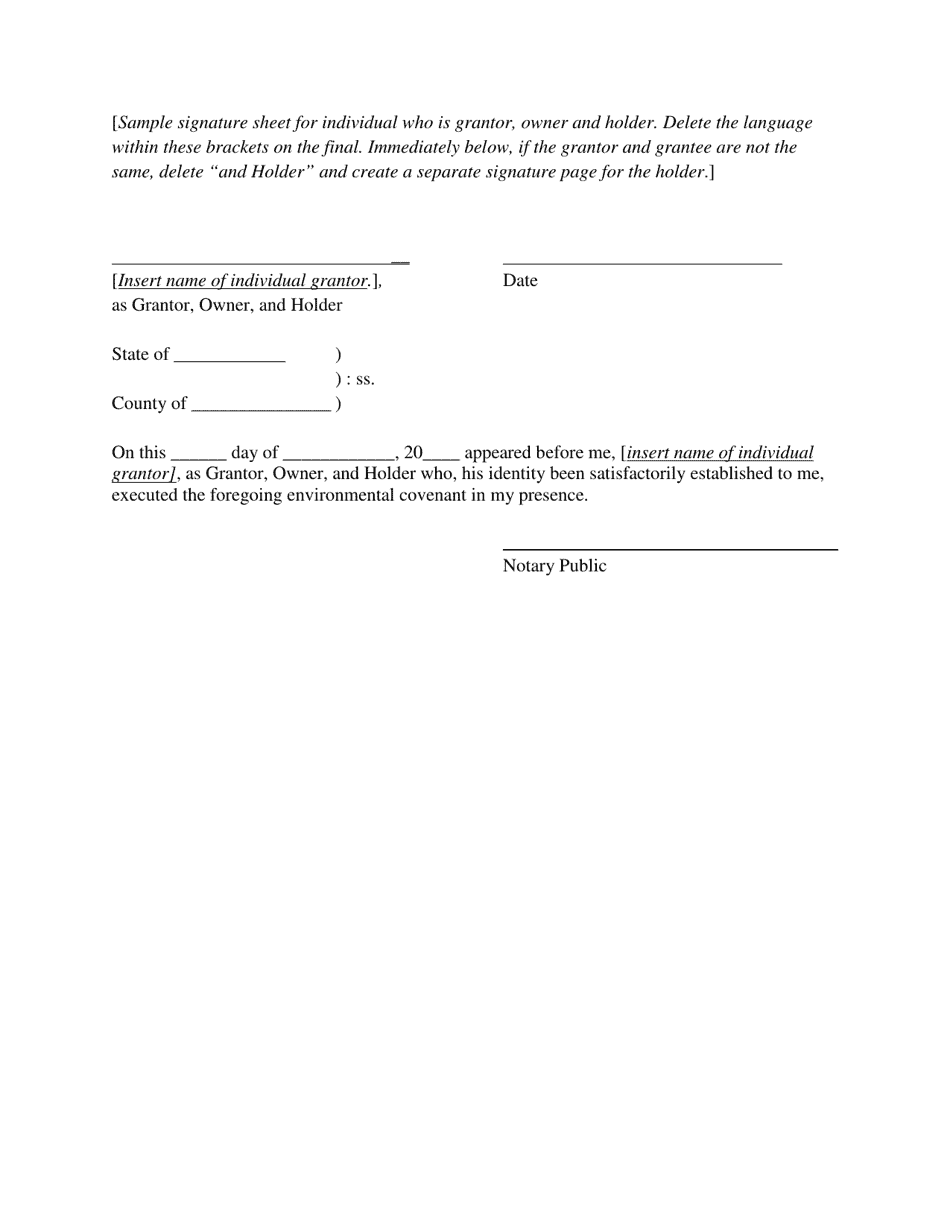 Environmental Covenant - Utah, Page 6