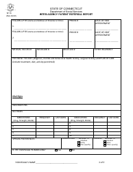 Form W-10 Inter-Agency Patient Referral Report - Connecticut, Page 2