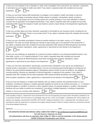 Form IL-486-2466 International Medical Graduate Temporary Practice Application - Illinois, Page 2
