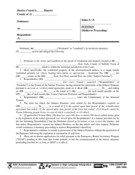 Document preview: Petition (Holdover Proceeding) - Suffolk County, New York