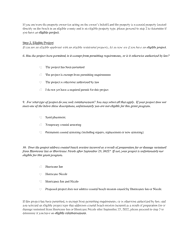 Form 1 (DEP-62ER23-2) Hurricane Restoration Reimbursement Grant Program Application - Florida, Page 4
