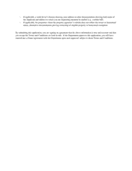 Form 1 (DEP-62ER23-2) Hurricane Restoration Reimbursement Grant Program Application - Florida, Page 7