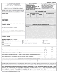Form LPS-155 Registration of Shell Egg Handler
