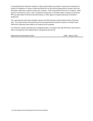 Forest Management Plan Extension Request and Certification - Use Value Appraisal Program - Vermont, Page 2