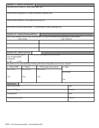 Epsdt Personal Care Services - Social Assessment Form - Louisiana, Page 2