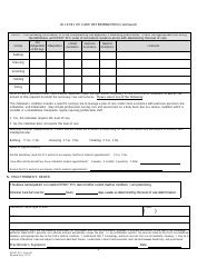 EPSDT-PCS Form 90 Request for Medicaid Epsdt - Personal Care Services - Louisiana, Page 3