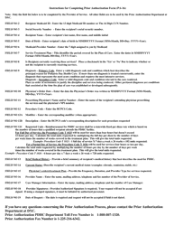 Form PA-16 Request for Prior Authorization of Pediatric Day Health Care (Pdhc) Services - Louisiana, Page 2