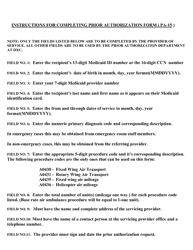 Form PA-15 Request for Prior Authorization of Air Ambulance Services - Louisiana, Page 2