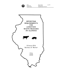 Document preview: Livestock Waste Release Required Report Information Form - Illinois