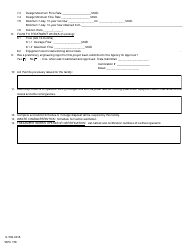 Form IL532-0018 (WPC158) Schedule J Industrial Treatment Works Construction or Pretreatment Works - Illinois, Page 4