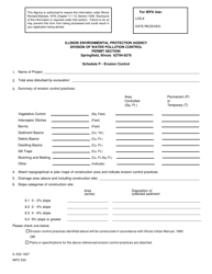 Form IL532-1627 (WPC533) Schedule P Erosion Control - Illinois, Page 2