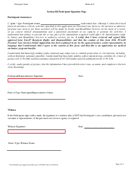 Form PCA-08A Personal Care Services Renewal Application - Alaska, Page 4