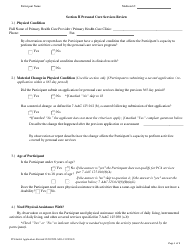 Form PCA-08 Personal Care Services Initial Application - Alaska, Page 3
