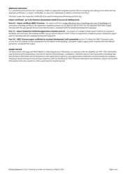 Form 16 Inspection Certificate - Queensland, Australia, Page 4