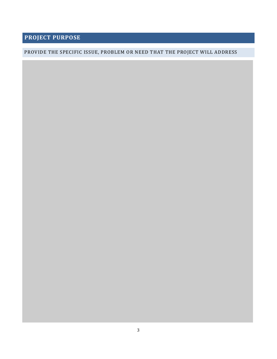 Scbgp Project Profile Template, Page 3