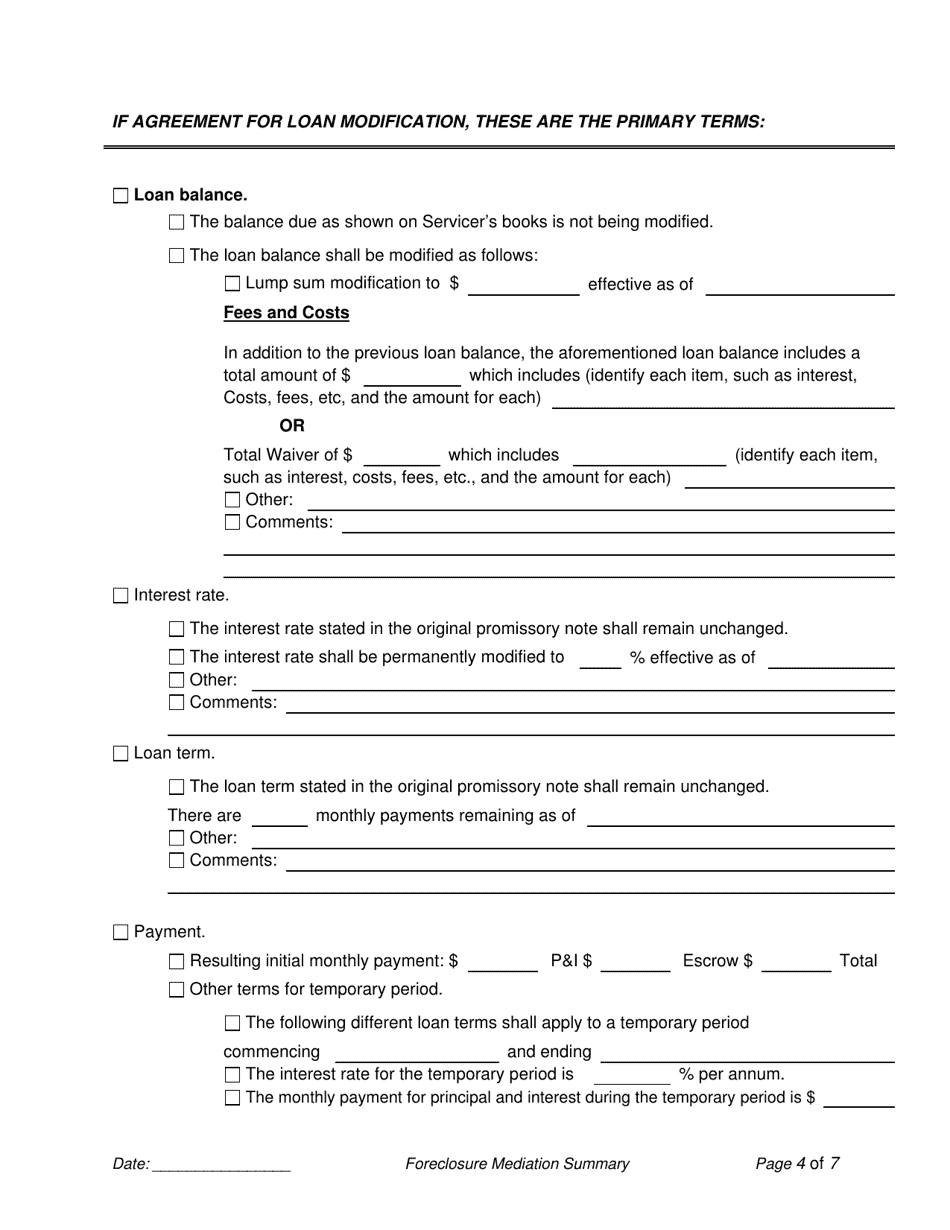 Foreclosure Mediation Summary - Ohio, Page 4