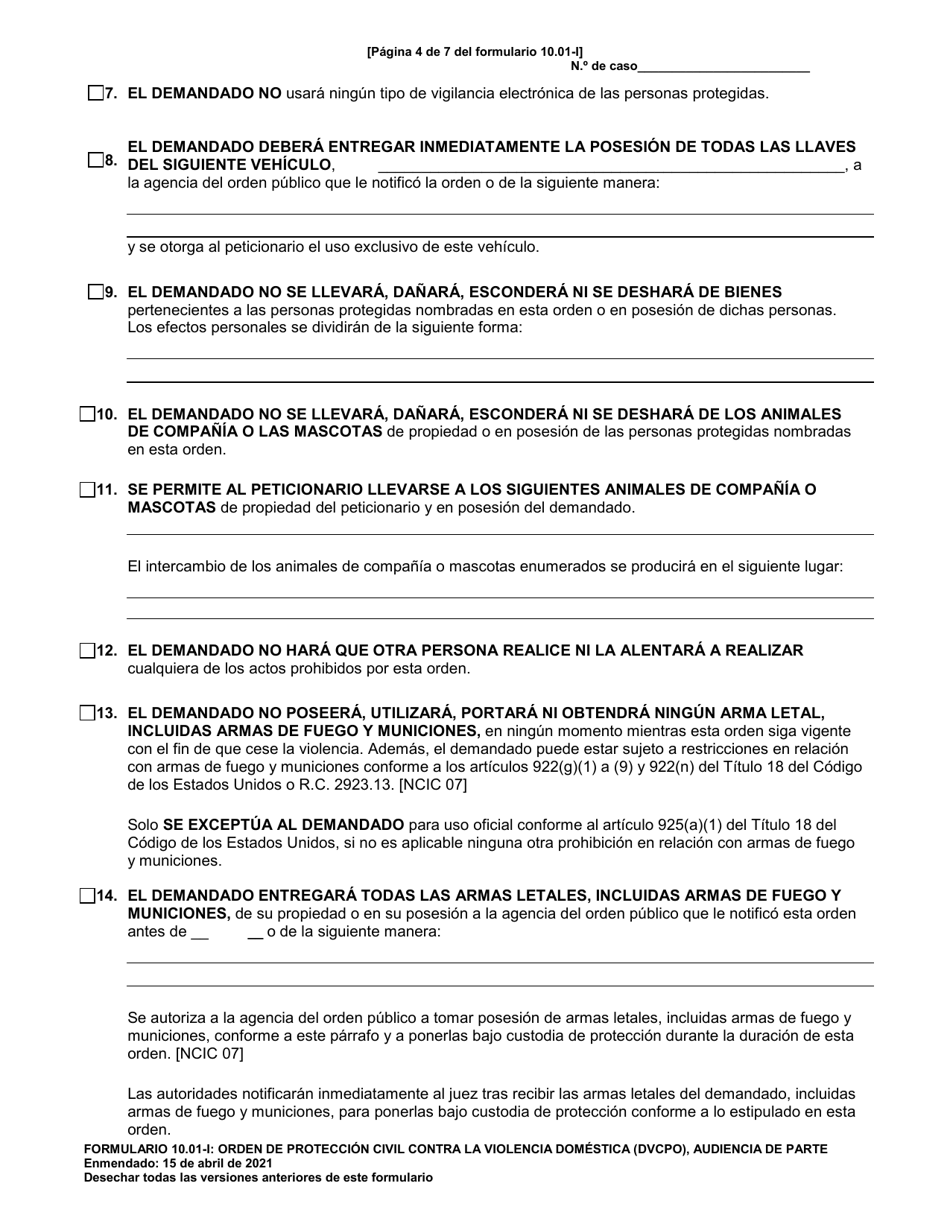 Formulario 10 01 I Fill Out Sign Online And Download Printable PDF 