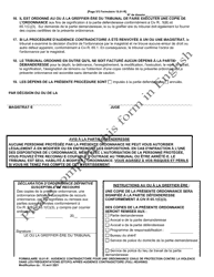 Form 10.01-R Dating Violence Civil Protection Order (Dtcpo) Full Hearing - Ohio (French), Page 5