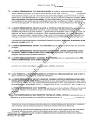 Form 10.01-S Consent Agreement and Dating Violence Civil Protection Order - Ohio (French), Page 3