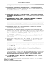 Formulario 10.01-J Acuerdo De Consentimiento Y Orden De Proteccion Civil Contra La Violencia Domestica (R.c. 3113.31) - Ohio (Spanish), Page 4