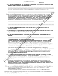 Form 10.05-D Juvenile Civil Protection Order Full Hearing - Ohio (French), Page 4