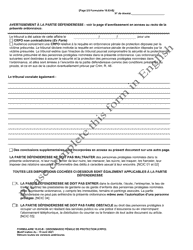 Form 10.03-B Criminal Protection Order (Crpo) - Ohio (French), Page 2